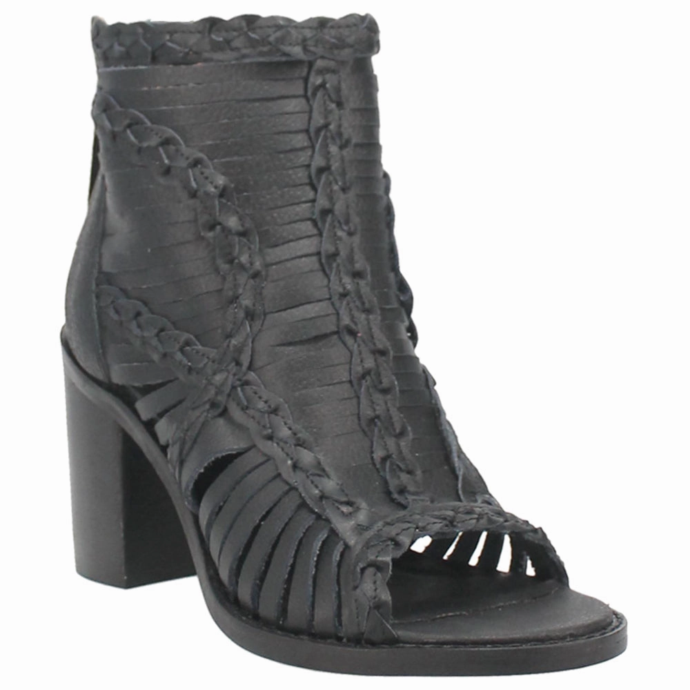 Thermoregulating Fabric Glam fit Jeezy Open Toe Shootie Pumps