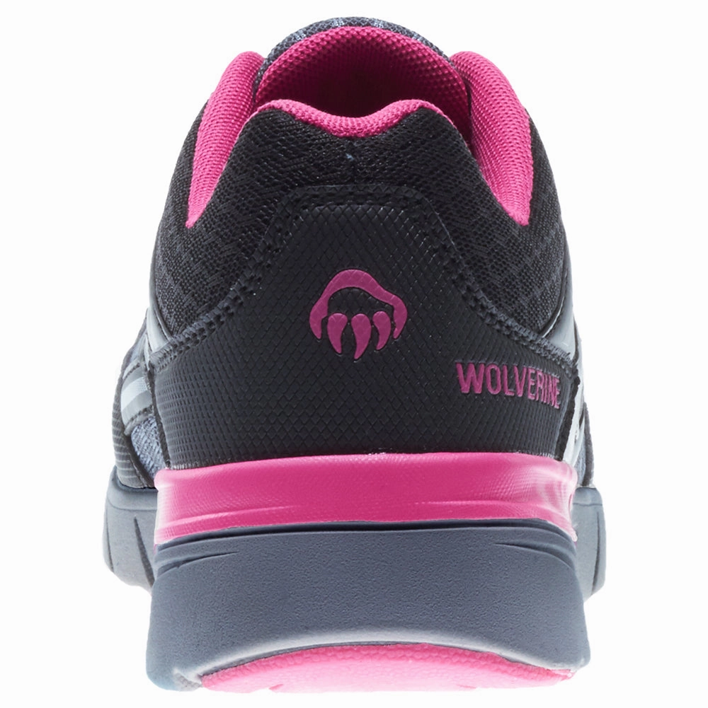 Secure Lacing Sturdy Construction Jetstream Slip Resistant Composite Toe Work Shoes