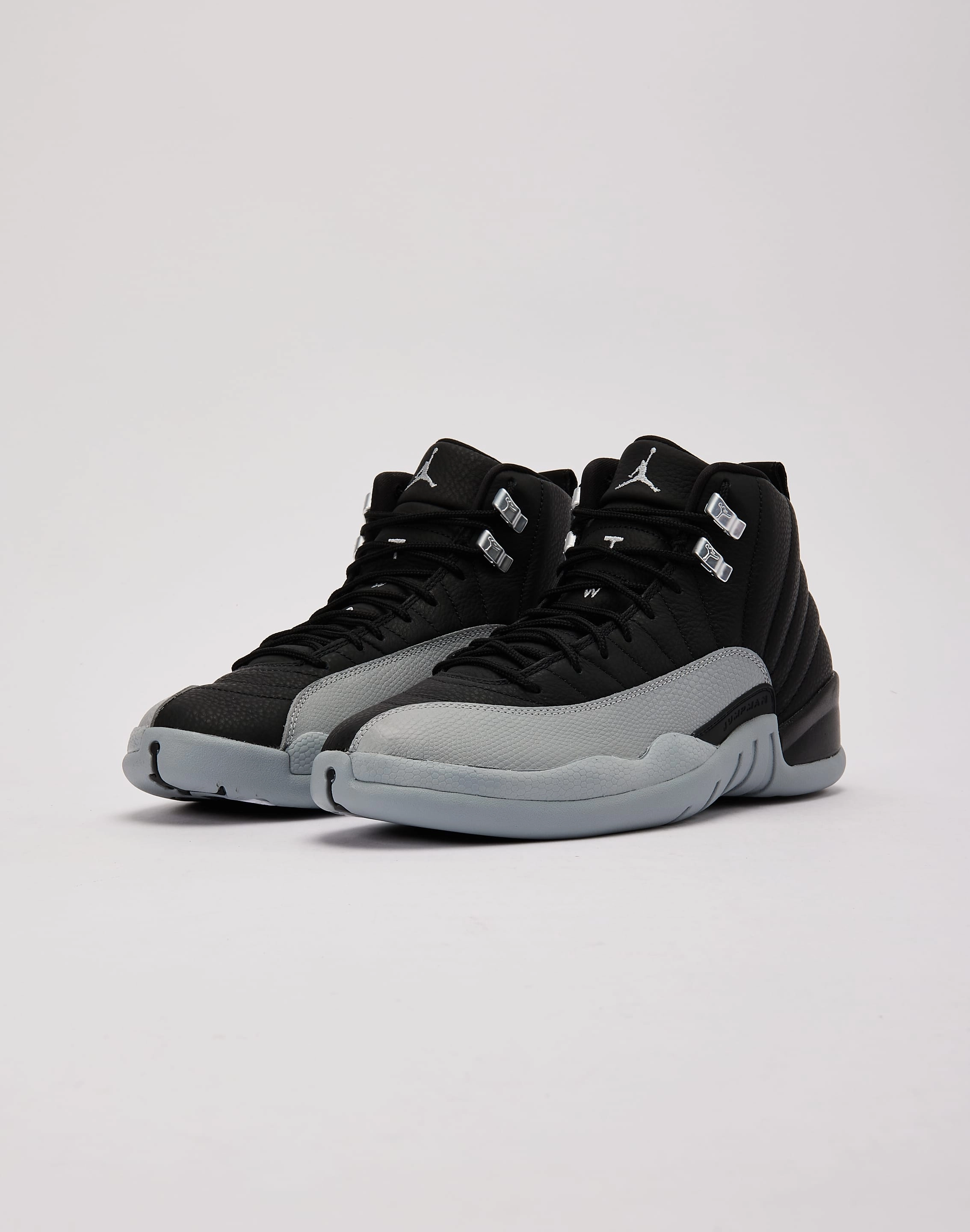 Jordan Air Jordan 12 Retro 'Black Wolf Grey' Natural Motion Flex