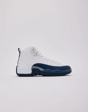 Comfort Soles Jordan Air Jordan 12 Retro 'French Blue and White' Grade-School