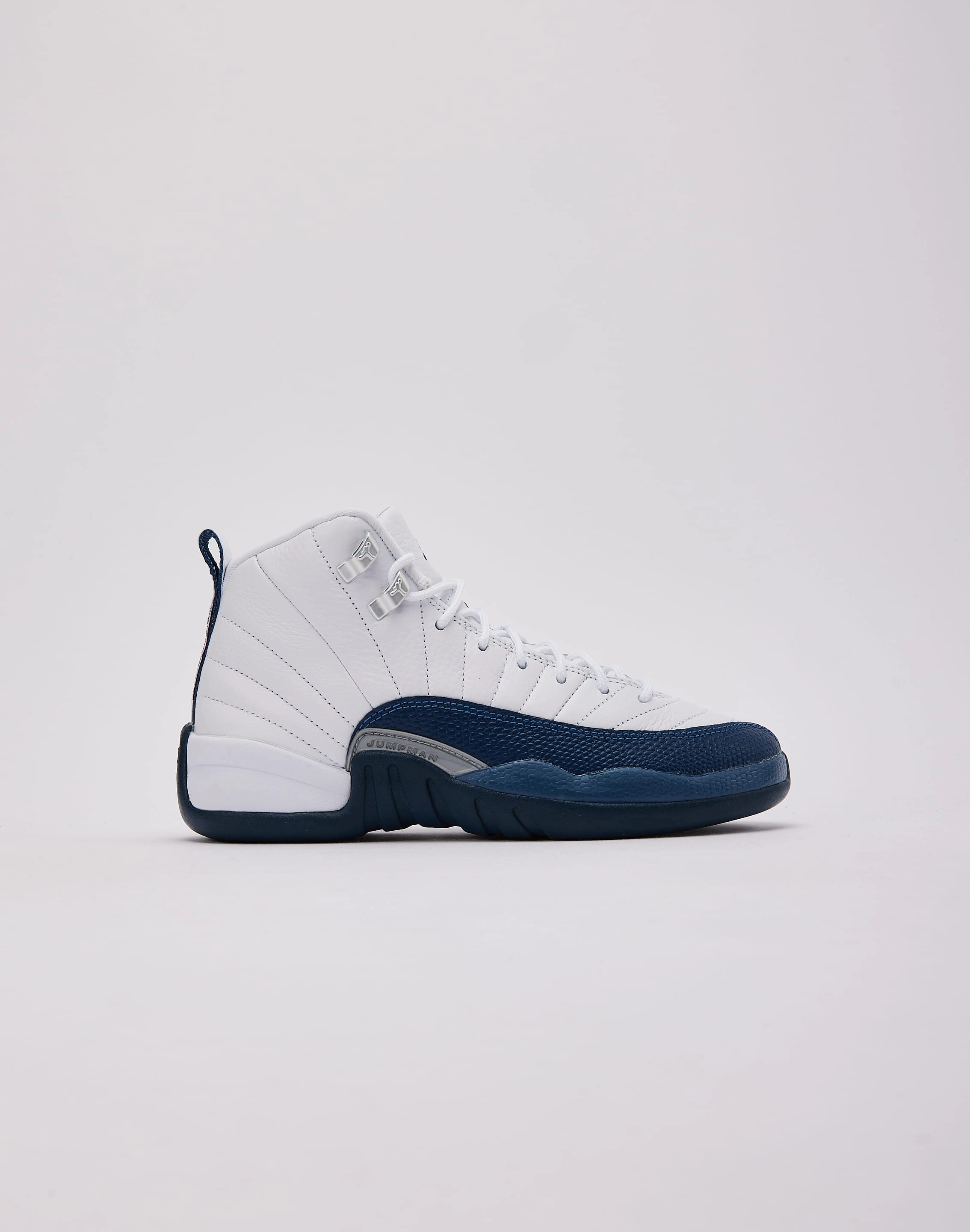 Comfort Soles Jordan Air Jordan 12 Retro 'French Blue and White' Grade-School