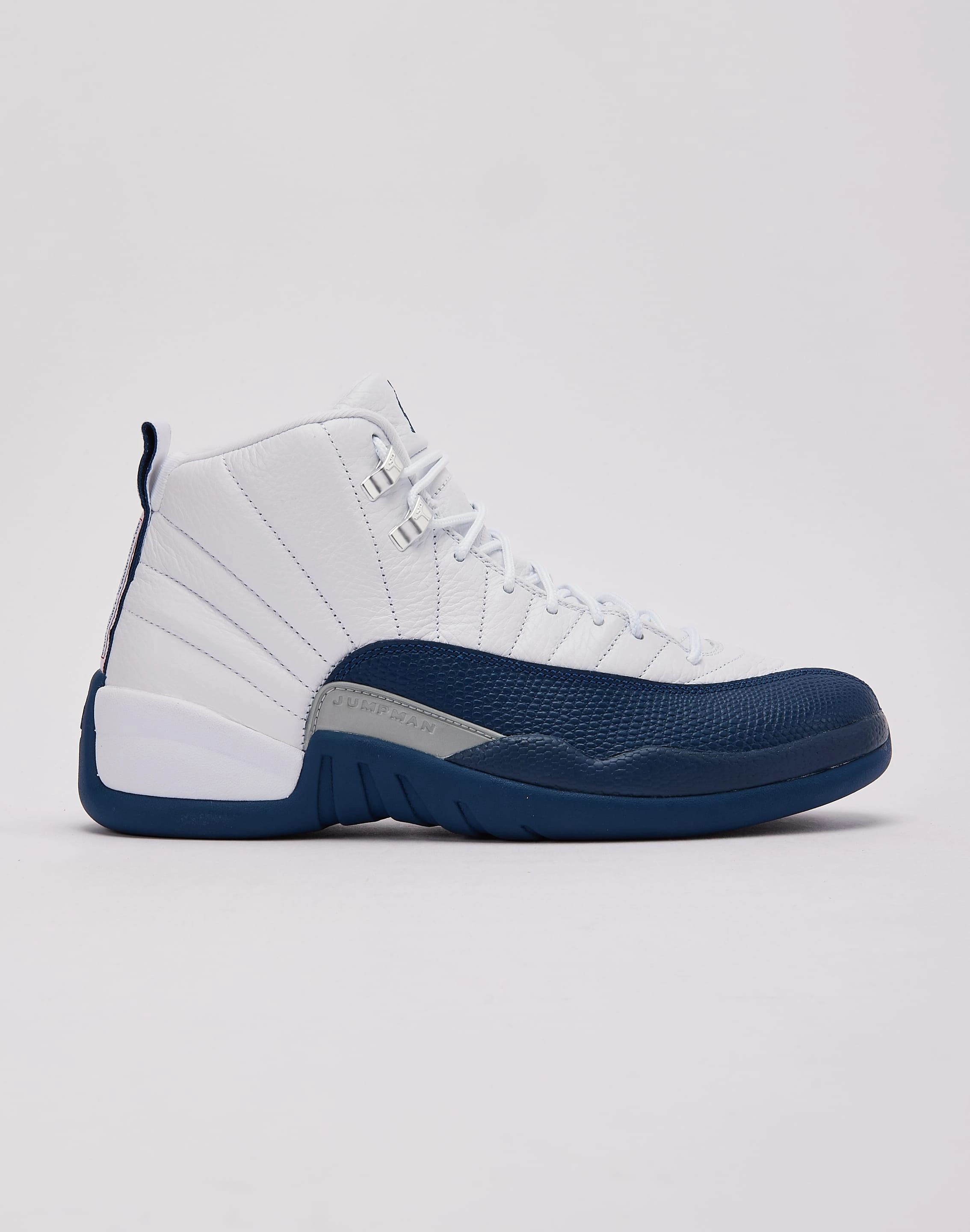 Breathable Knit Design Distinctive breathability Jordan Air Jordan 12 Retro 'French Blue and White'