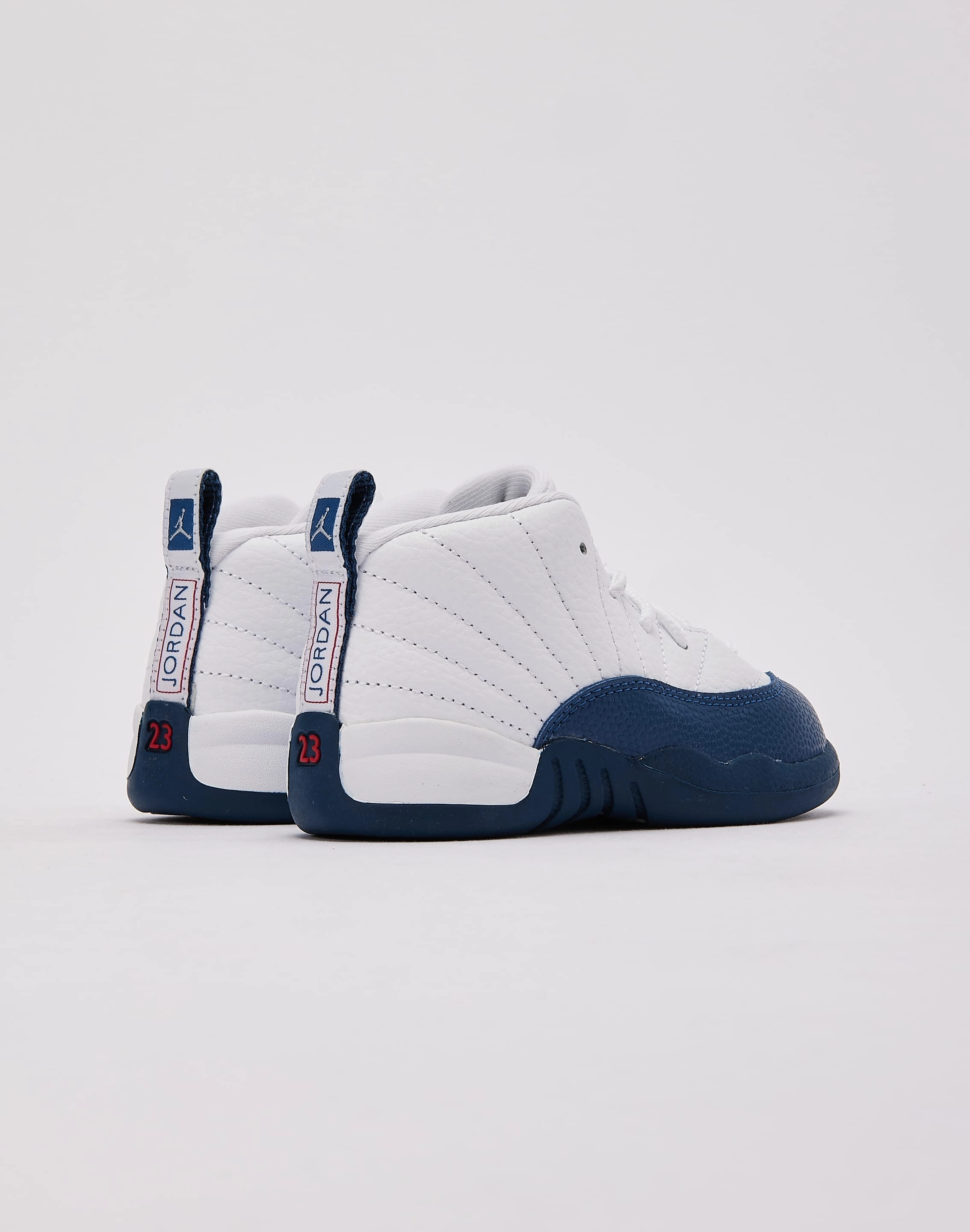 Asymmetric Lacing System Jordan Air Jordan 12 Retro 'French Blue and White' Toddler