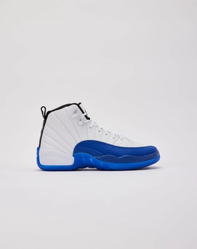 Reliable Traction Slip Resistant Pattern Jordan Air Jordan 12 Retro 'Game Royal' Grade-School