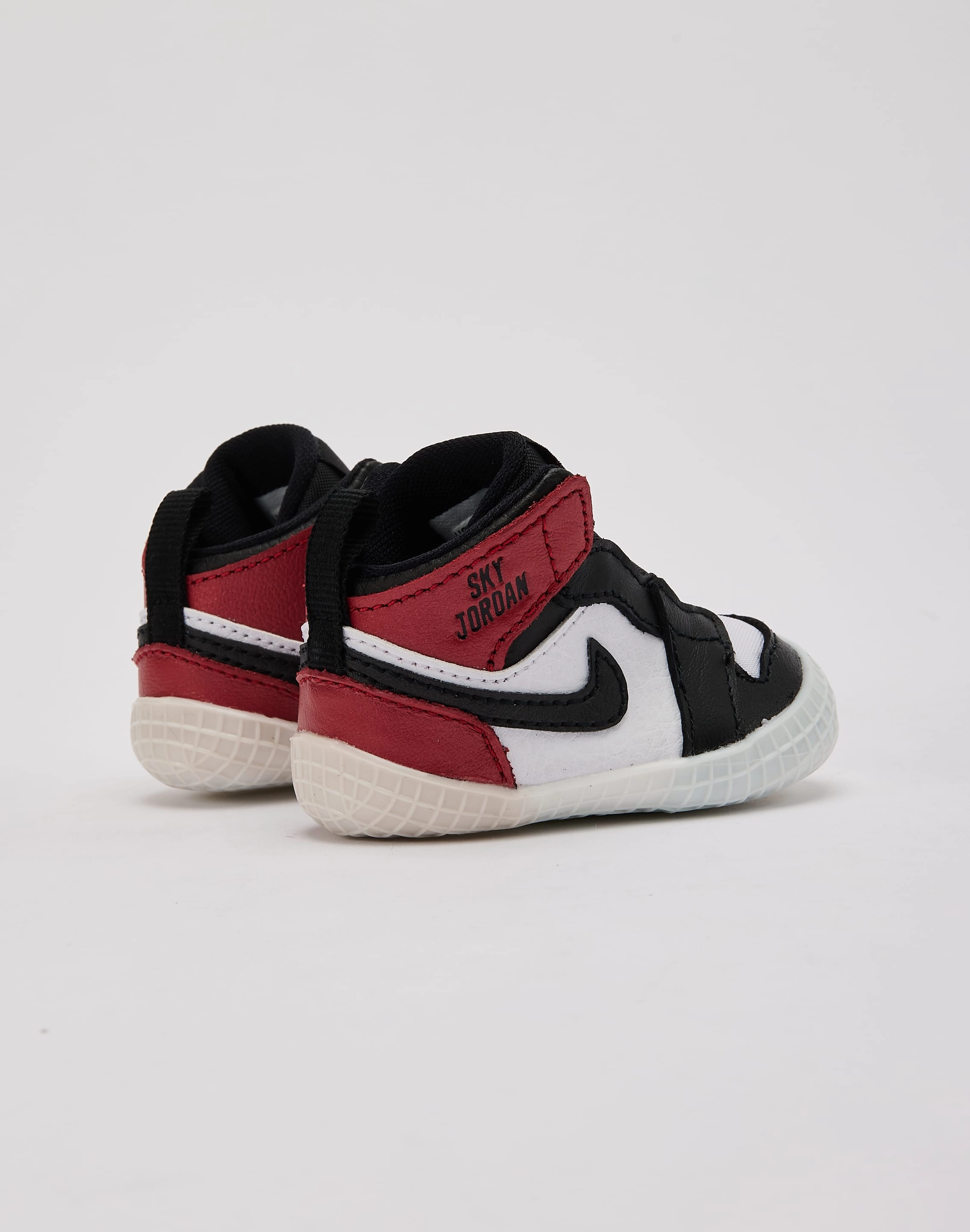 Adjustable Straps Jordan Air Jordan 1 'Black Toe Reimagined' Crib Bootie Infant