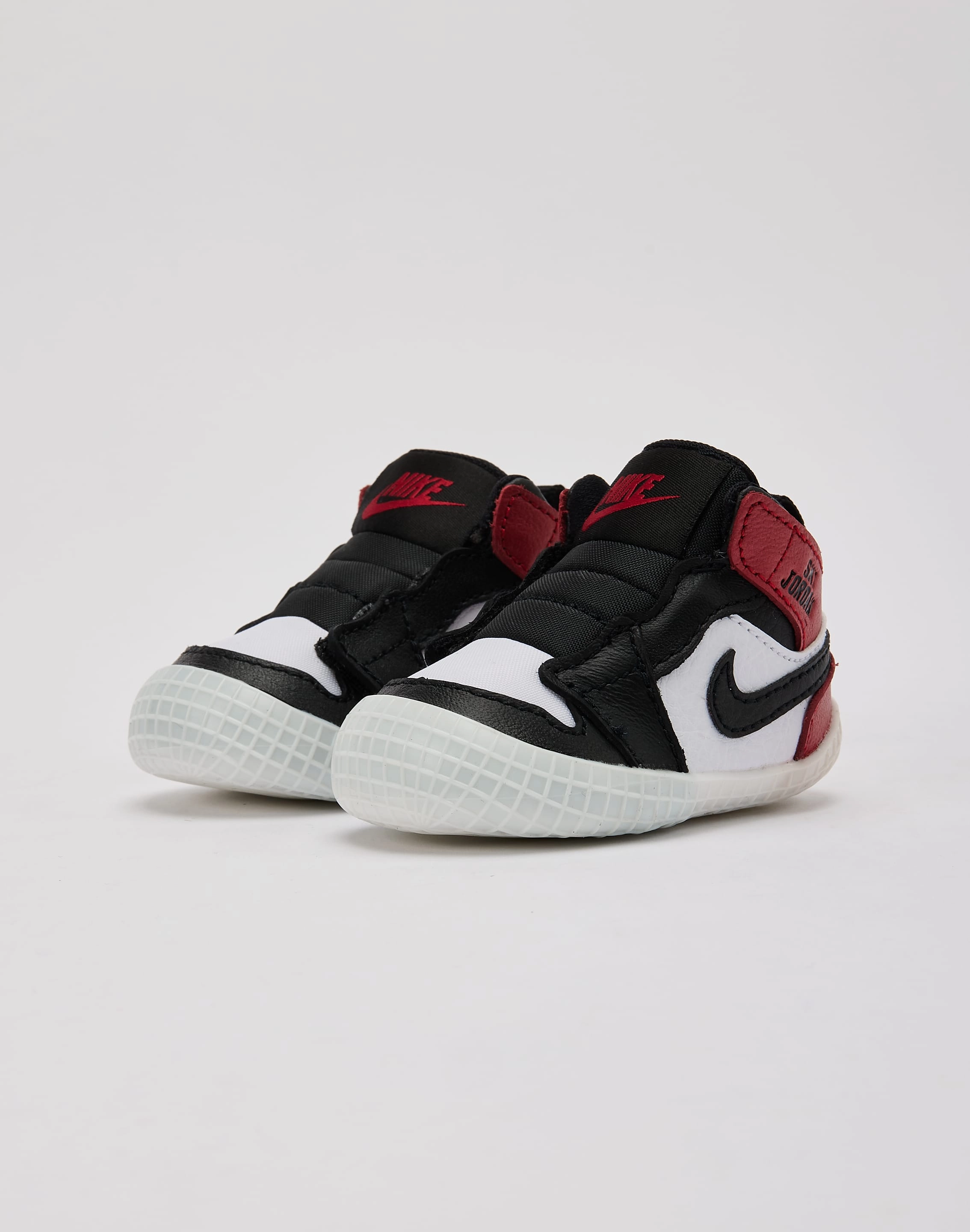 Synthetic kids' shoes Jordan Air Jordan 1 'Black Toe Reimagined' Crib Bootie Infant