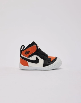 Jordan Air Jordan 1 'Shattered Backboard' Crib Bootie Infant Slip On Mechanism