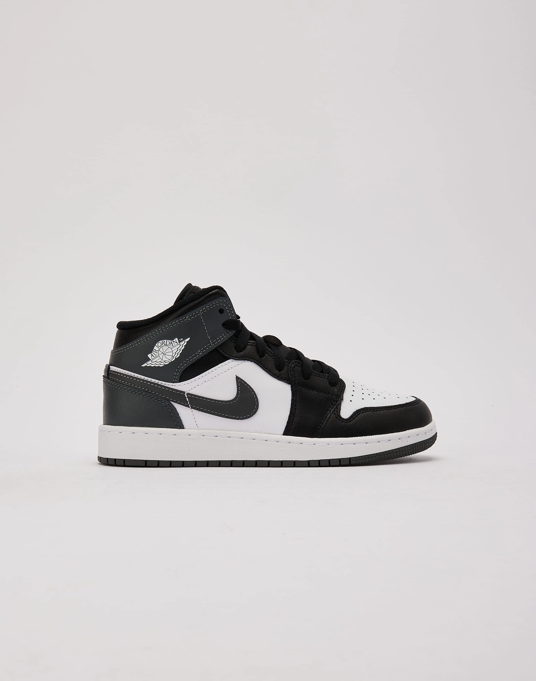 Ventilated Panels Velcro Closure Jordan Air Jordan 1 Mid Grade-School