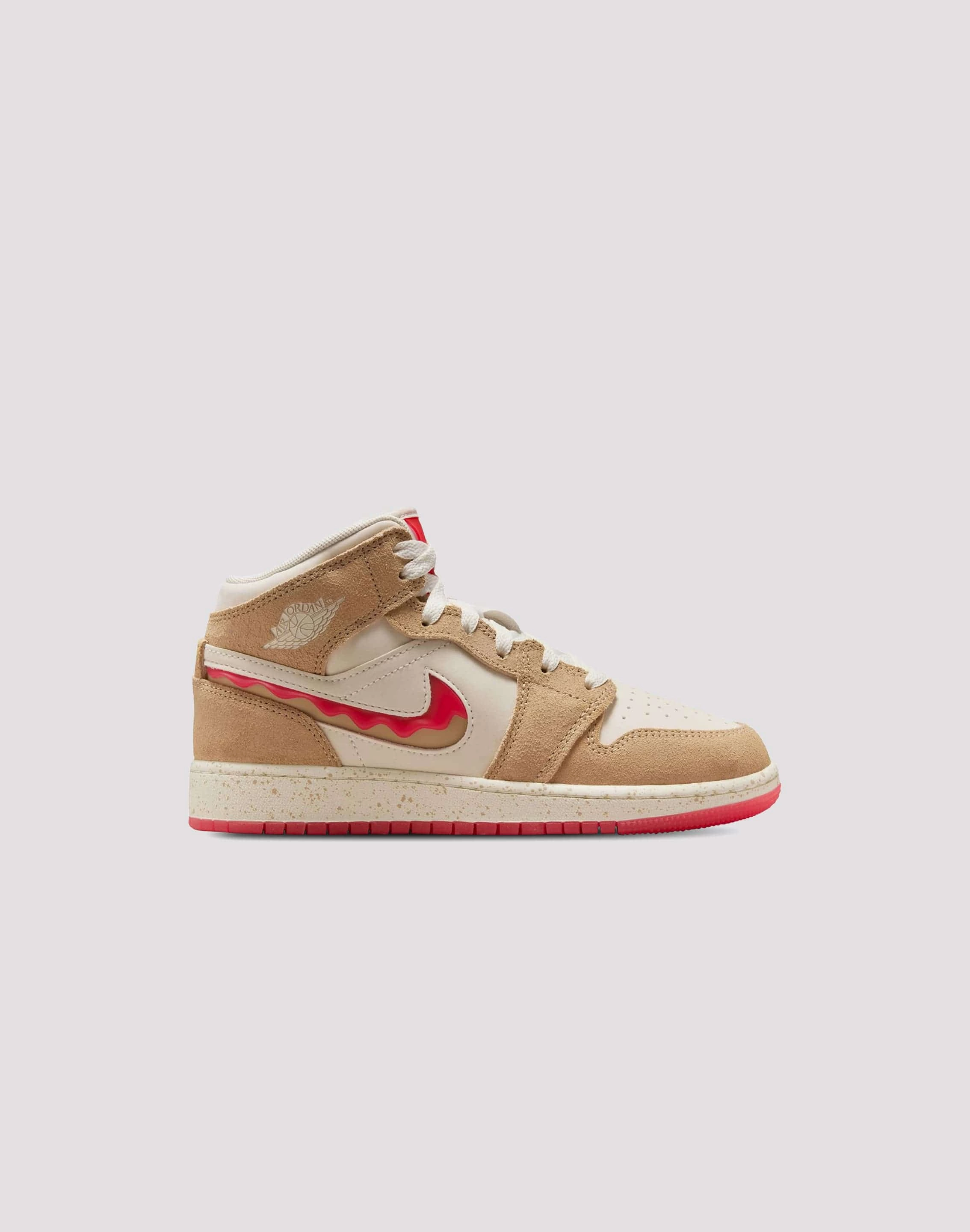 Ventilation holes Ventilated Panels Jordan Air Jordan 1 Mid Grade-School