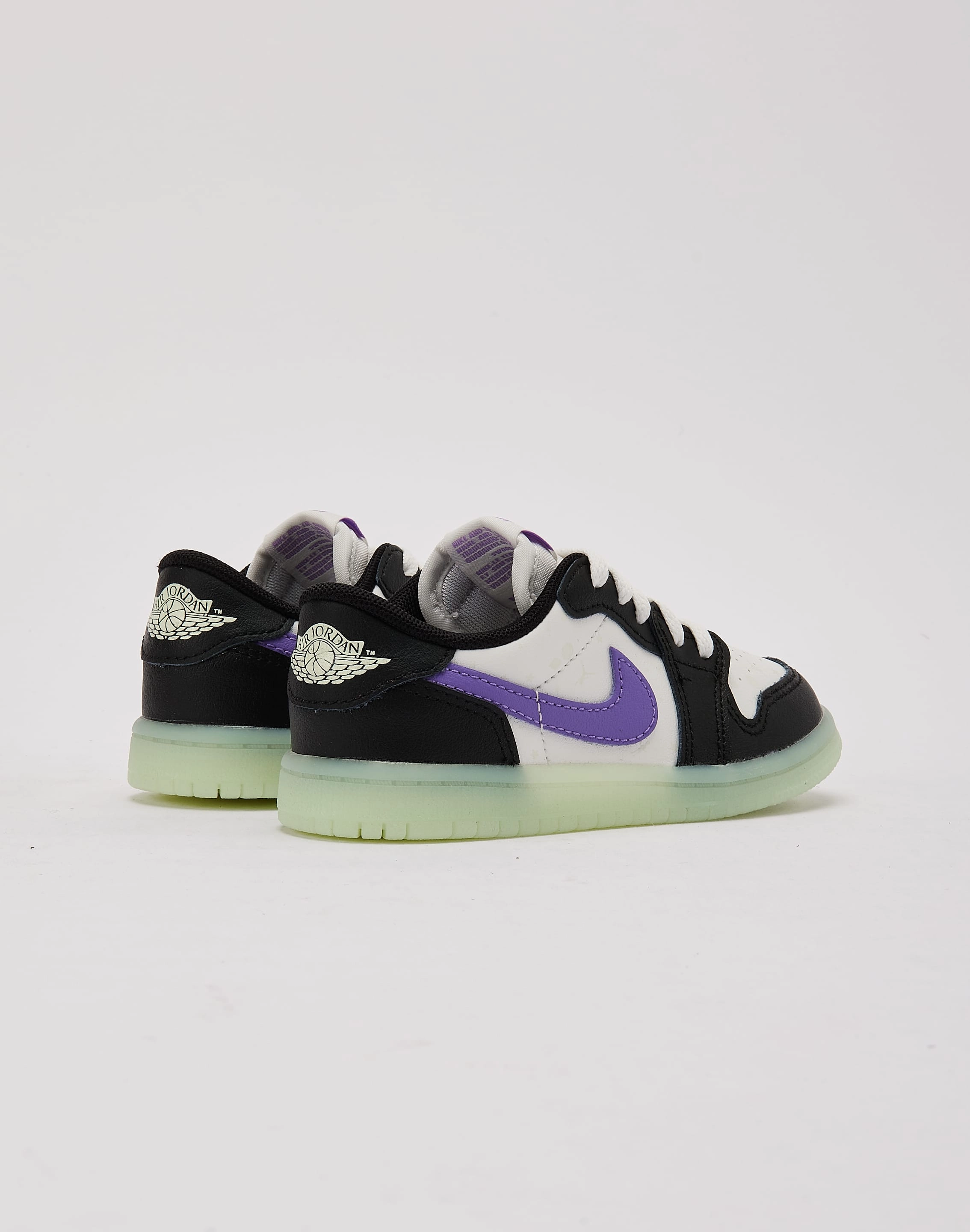 Jordan Air Jordan 1 Retro Low OG 'Black Raspberry' Toddler Ventilated Panels Slip Resistant Tread