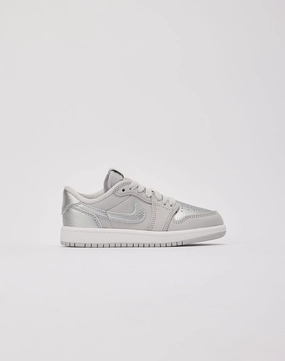 Jordan Air Jordan 1 Retro Low OG 'Metallic Silver' Pre-School safety wear office workers