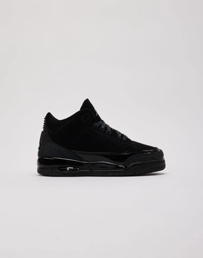 Jordan Air Jordan 3 Retro 'Black Cat' Grade-School Durable Material tint
