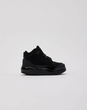 Jordan Air Jordan 3 Retro 'Black Cat' Toddler Fashion Casual