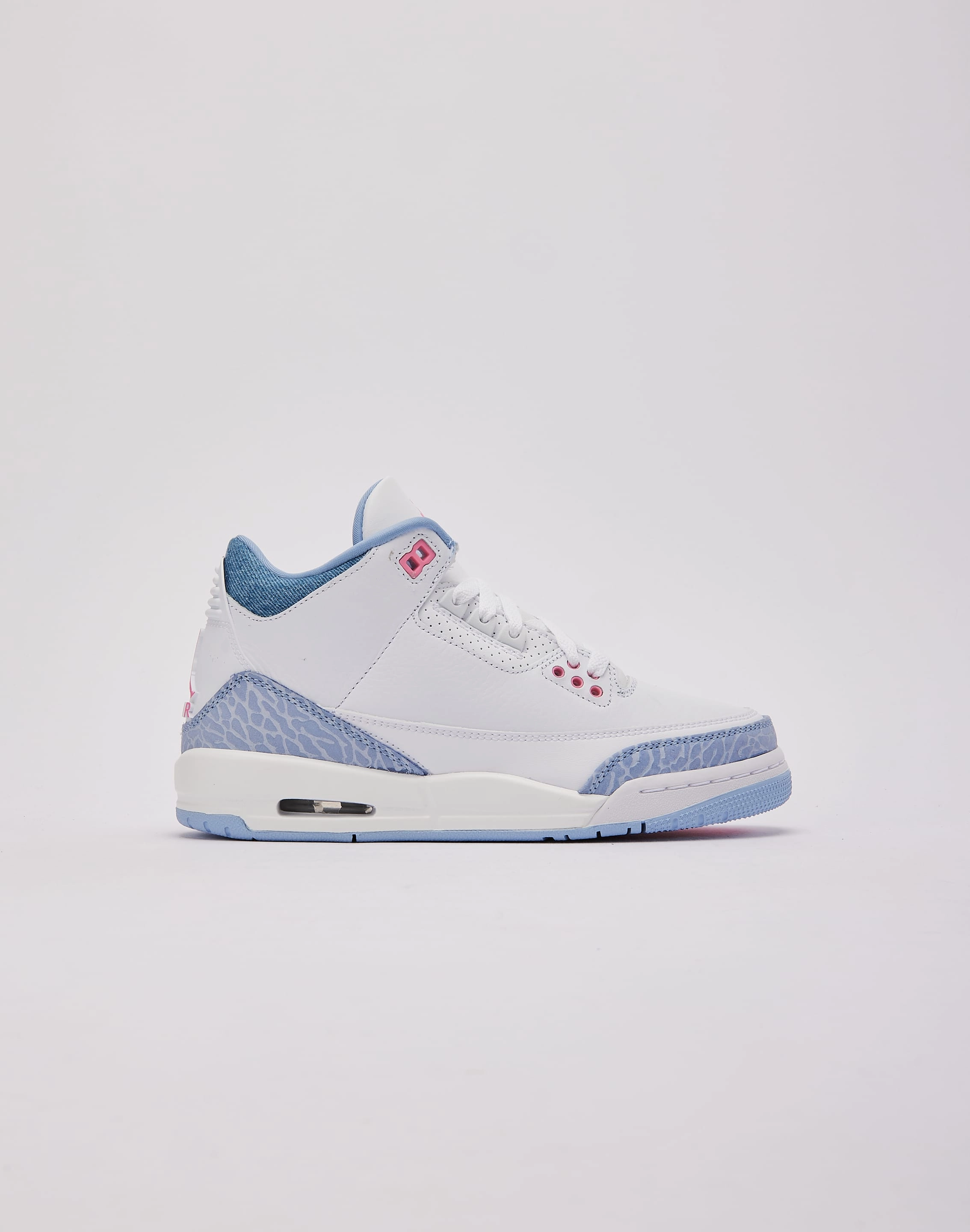 Jordan Air Jordan 3 Retro 'Cobalt Bliss' Grade-School Fresh Airflow Heat Sealed Reinforcement