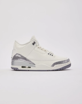 Weekend Plans Walking Vibe Jordan Air Jordan 3 Retro 'Sail Cement Grey'
