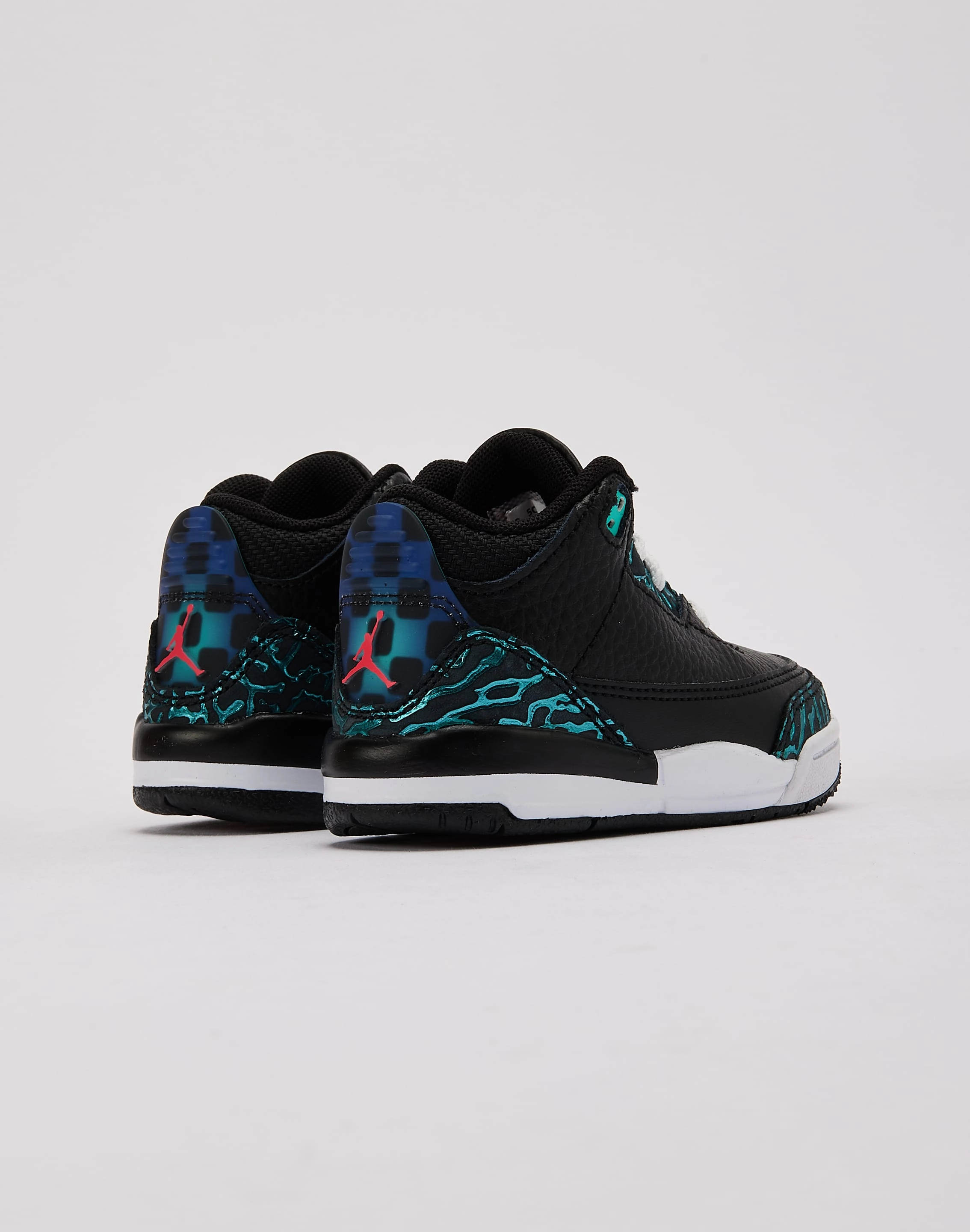 Jordan Air Jordan 3 Retro SE 'Black and Hyper Jade' Toddler Temperature Control Tech Juvenile products