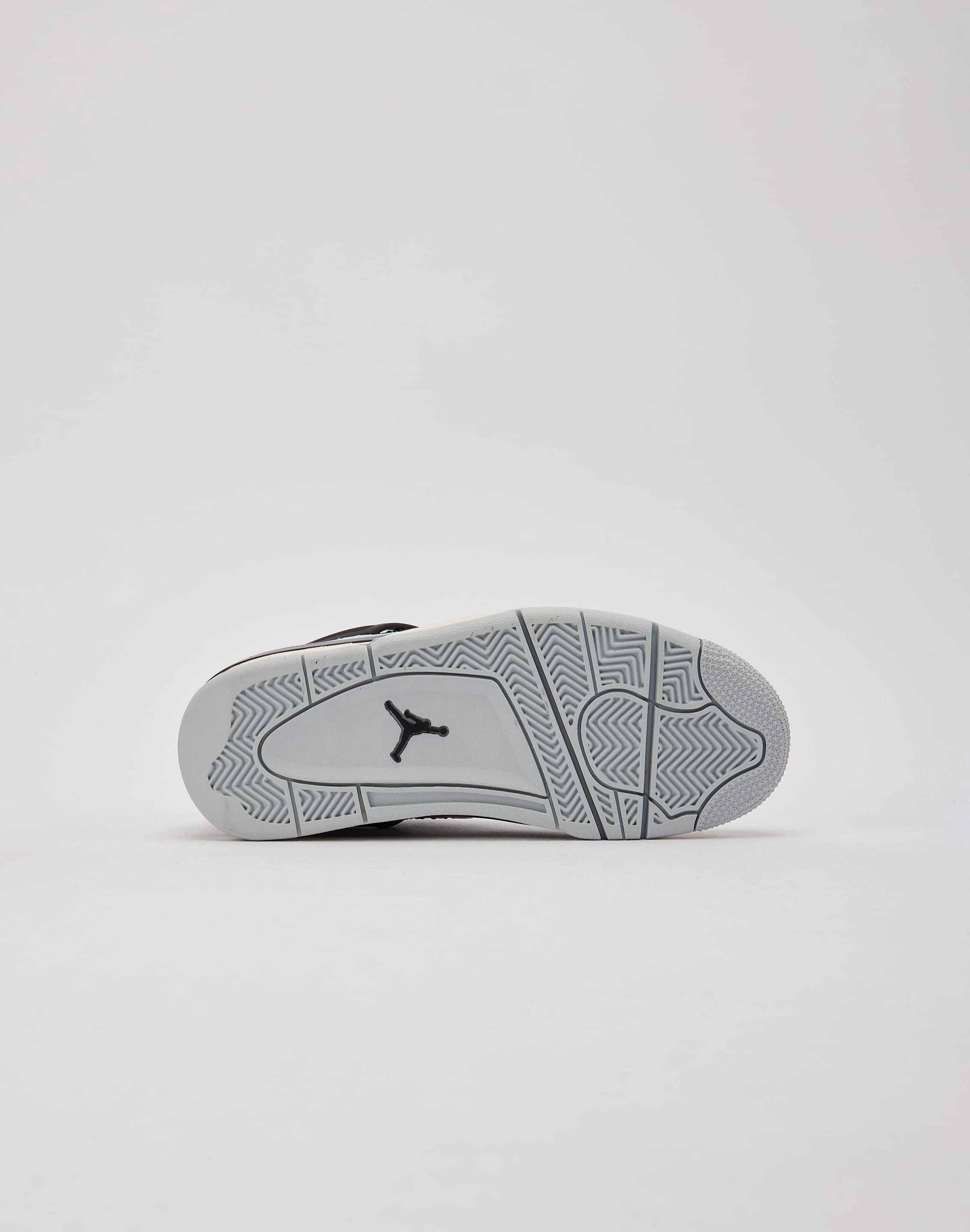 Ventilated Tongue Rubber Traction Jordan Air Jordan 4 Retro 'Pure Platinum' Grade-School