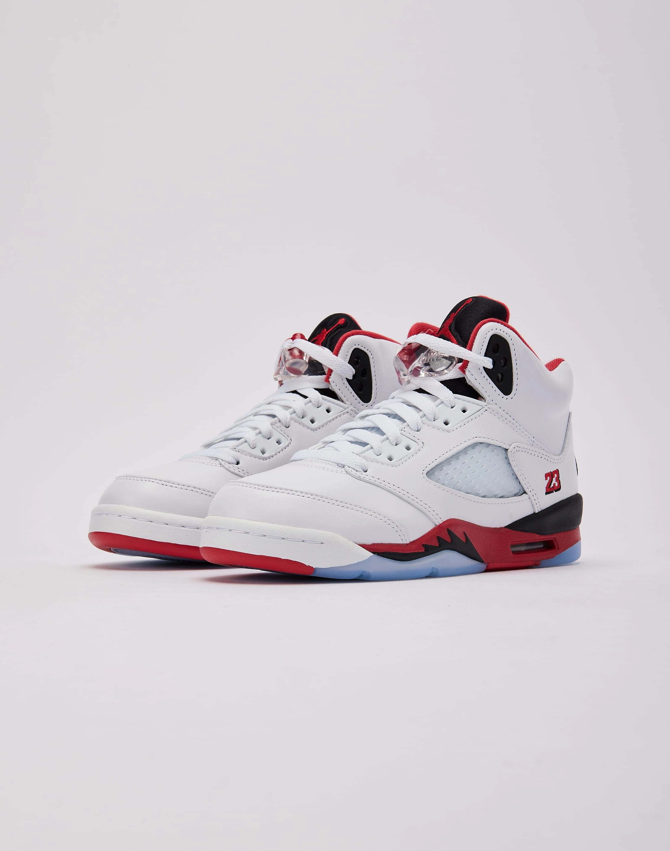 Jordan Air Jordan 5 Retro 'Fire Red' Grade-School Outdoor Steps
