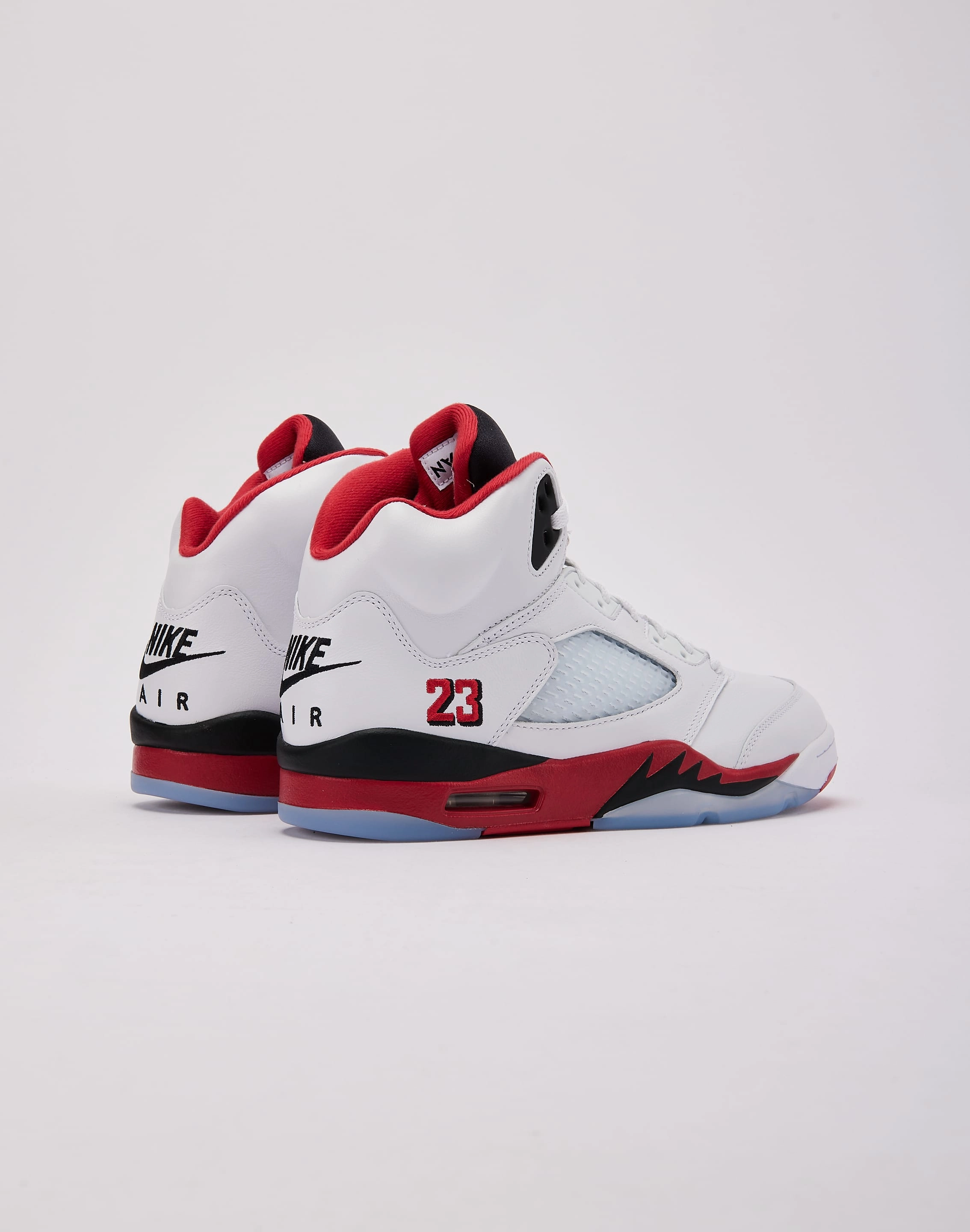 Jordan Air Jordan 5 Retro 'Fire Red Black Tongue' Ultra Cushioned Midsole