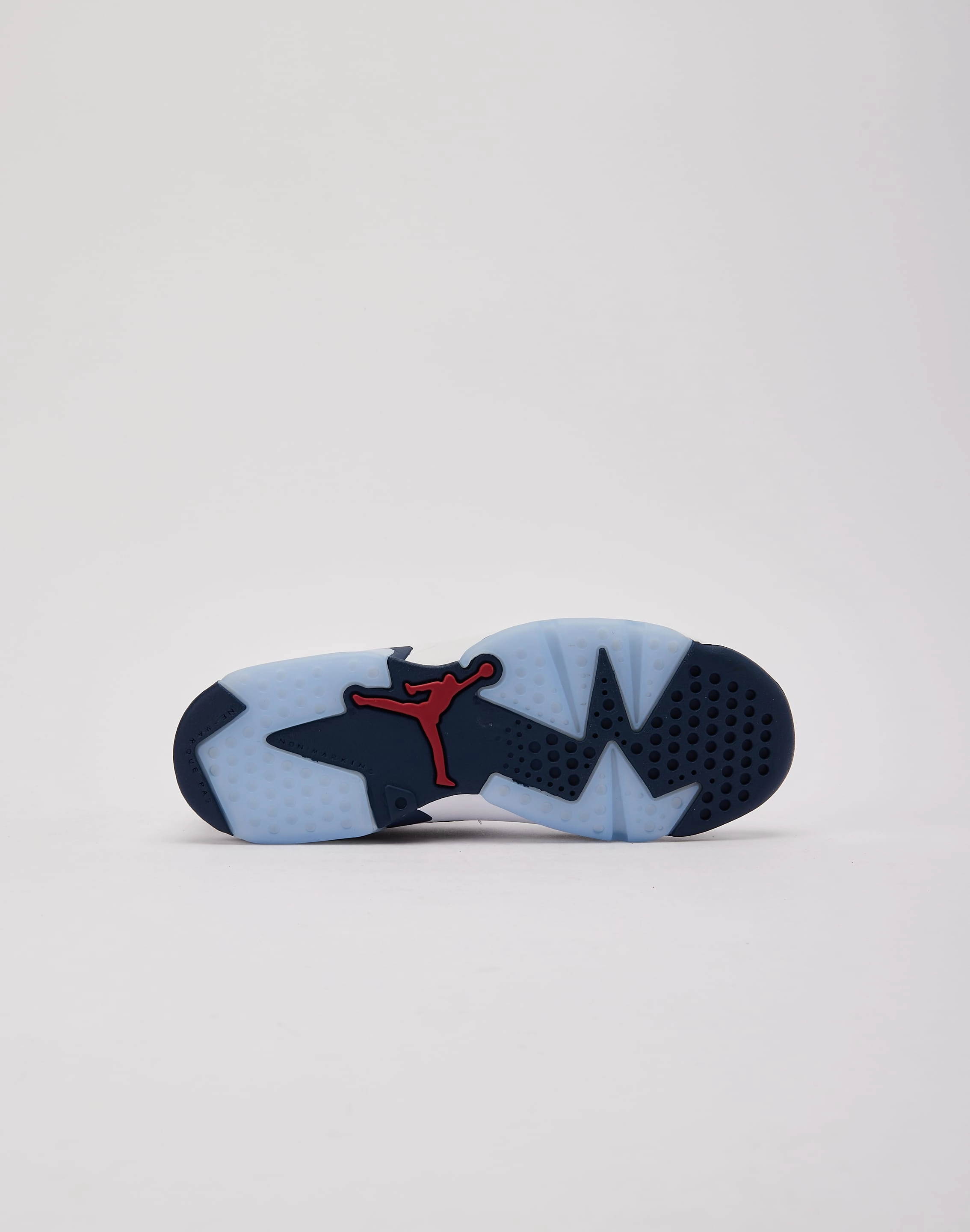 Textured Tread Pattern EasyToMaintain Jordan Air Jordan 6 Retro 'Olympic' Grade-School