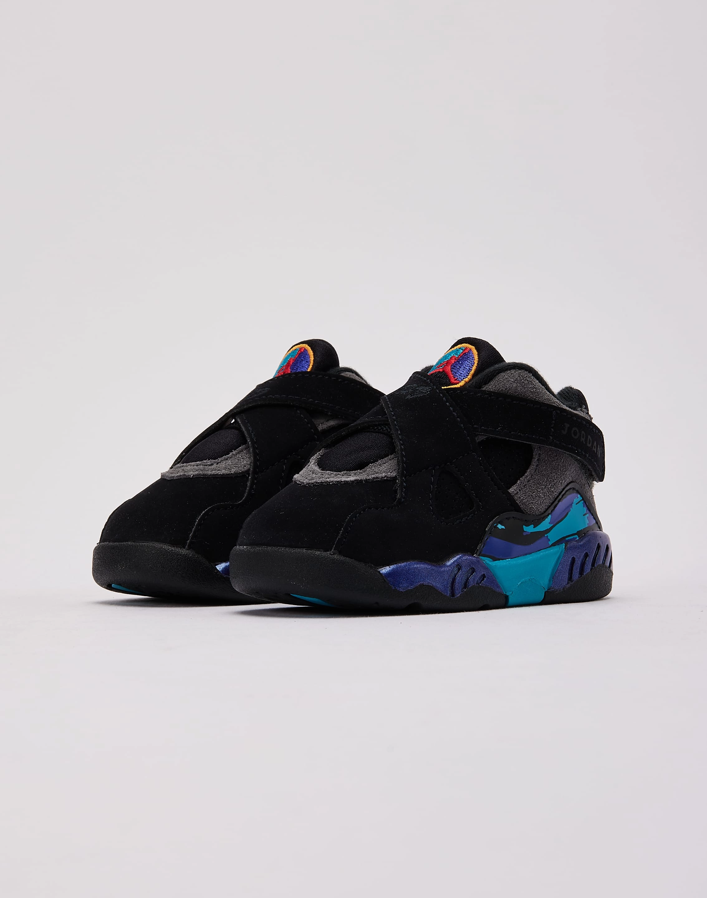 Jordan Air Jordan 8 Retro 'Aqua' Toddler Adaptive Lacing Technology