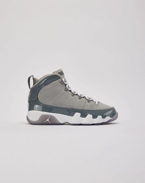 Slip On Construction Jordan Air Jordan 9 Retro 'Cool Grey' Grade-School