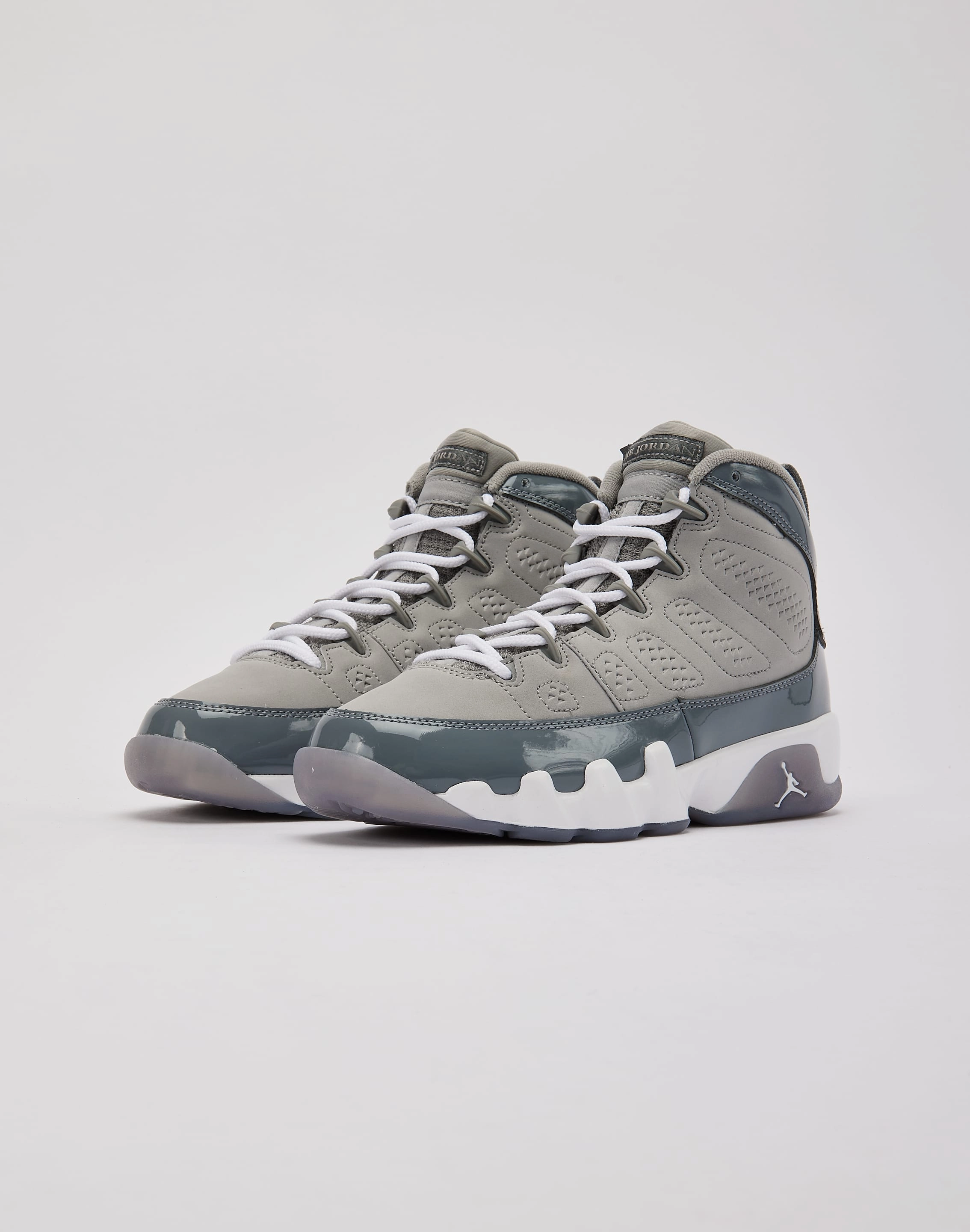 Jordan Air Jordan 9 Retro 'Cool Grey' Grade-School Ankle friendly Easy Grip