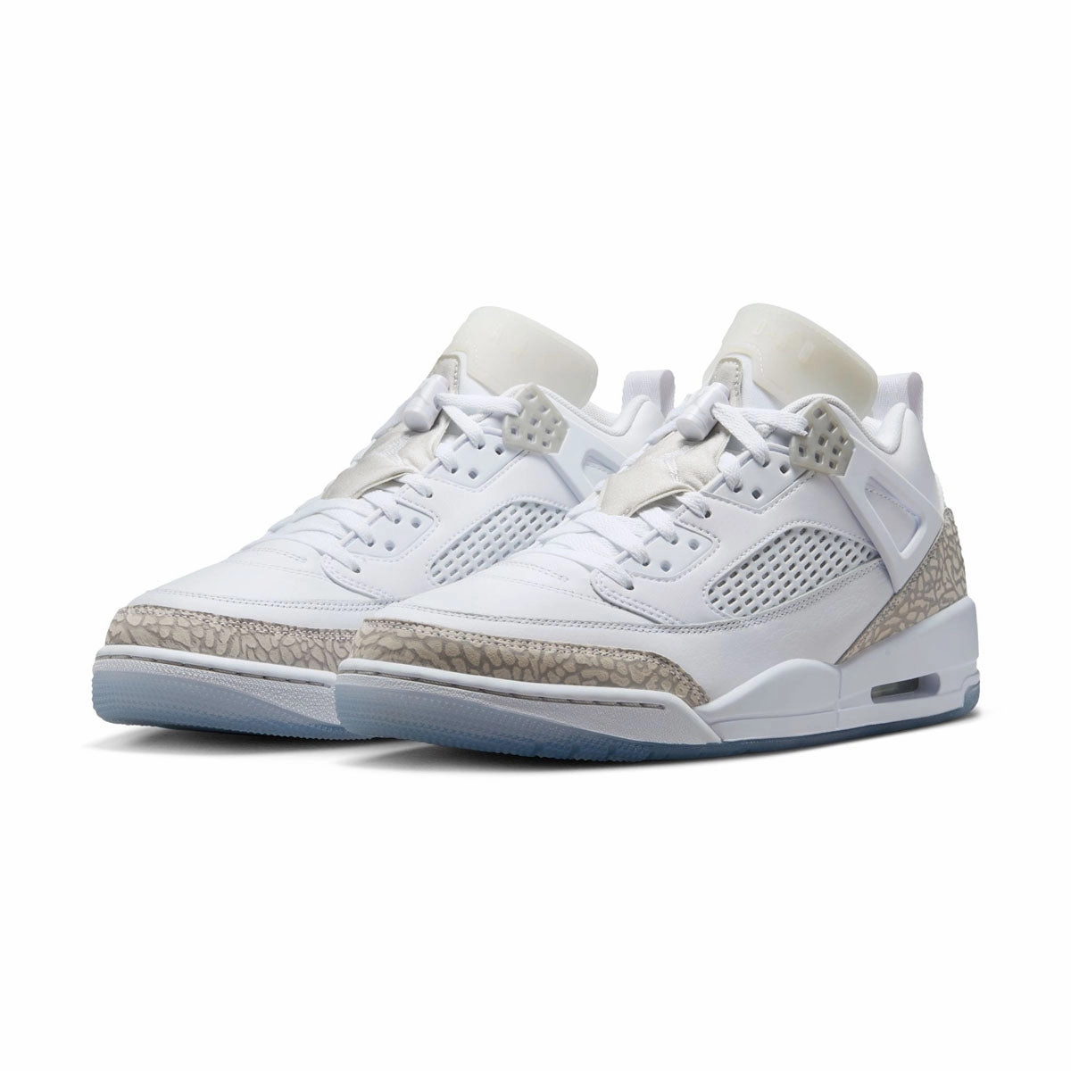 Jordan Spizike Low 'White Light Grey' Structured wear