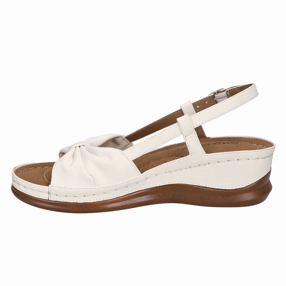 Premium Durability statement - piece Jupiter Slingback Wedge Sandals