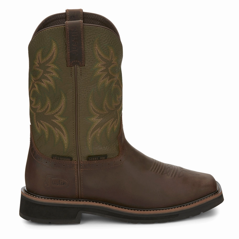 Stability Focus Field Ready Gear Keavan 11 Inch Waterproof Met Guard Steel Toe Work Boots