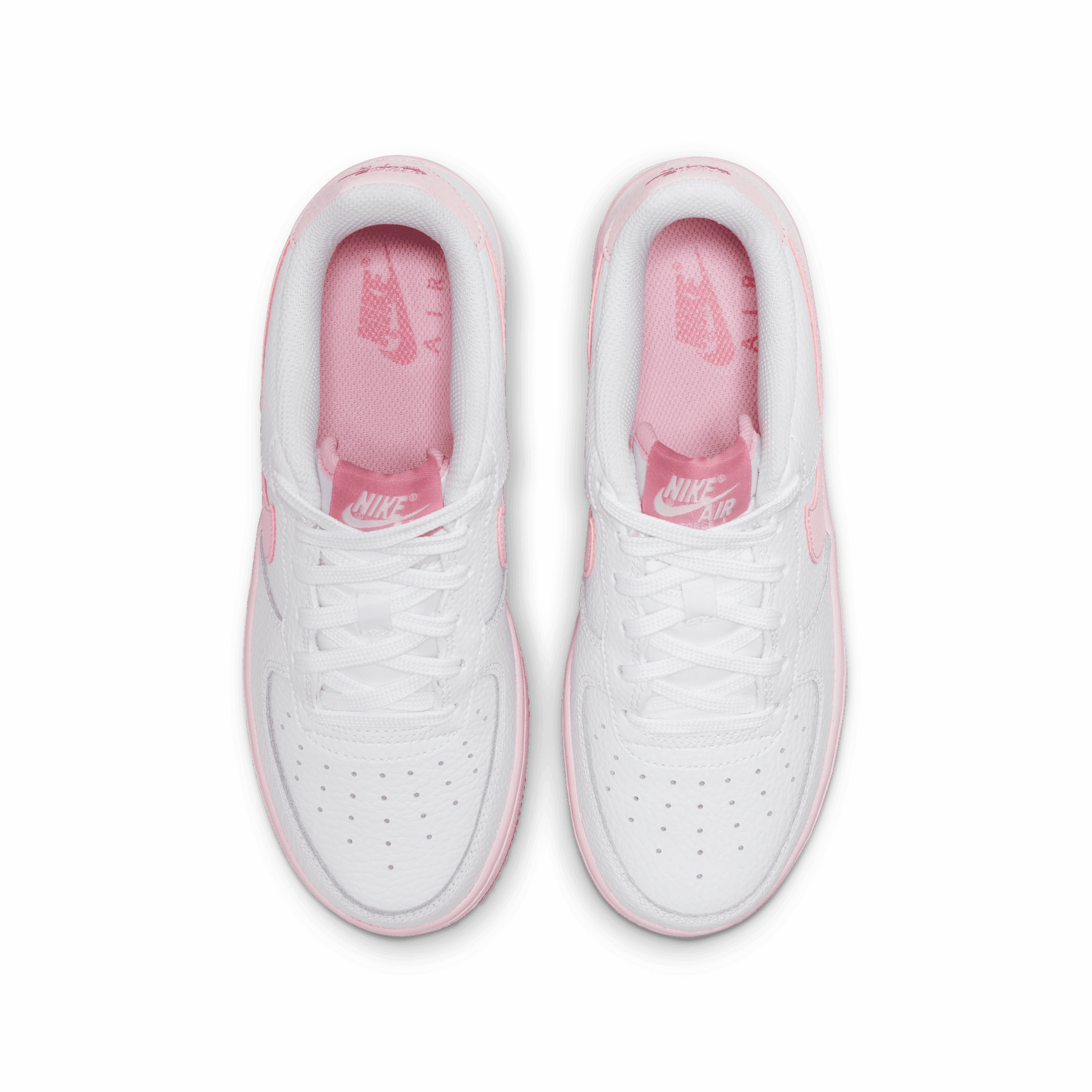 Kid's Air Force 1 'Pink Foam' Impact Resistant Toe Cap Cushioned Insole