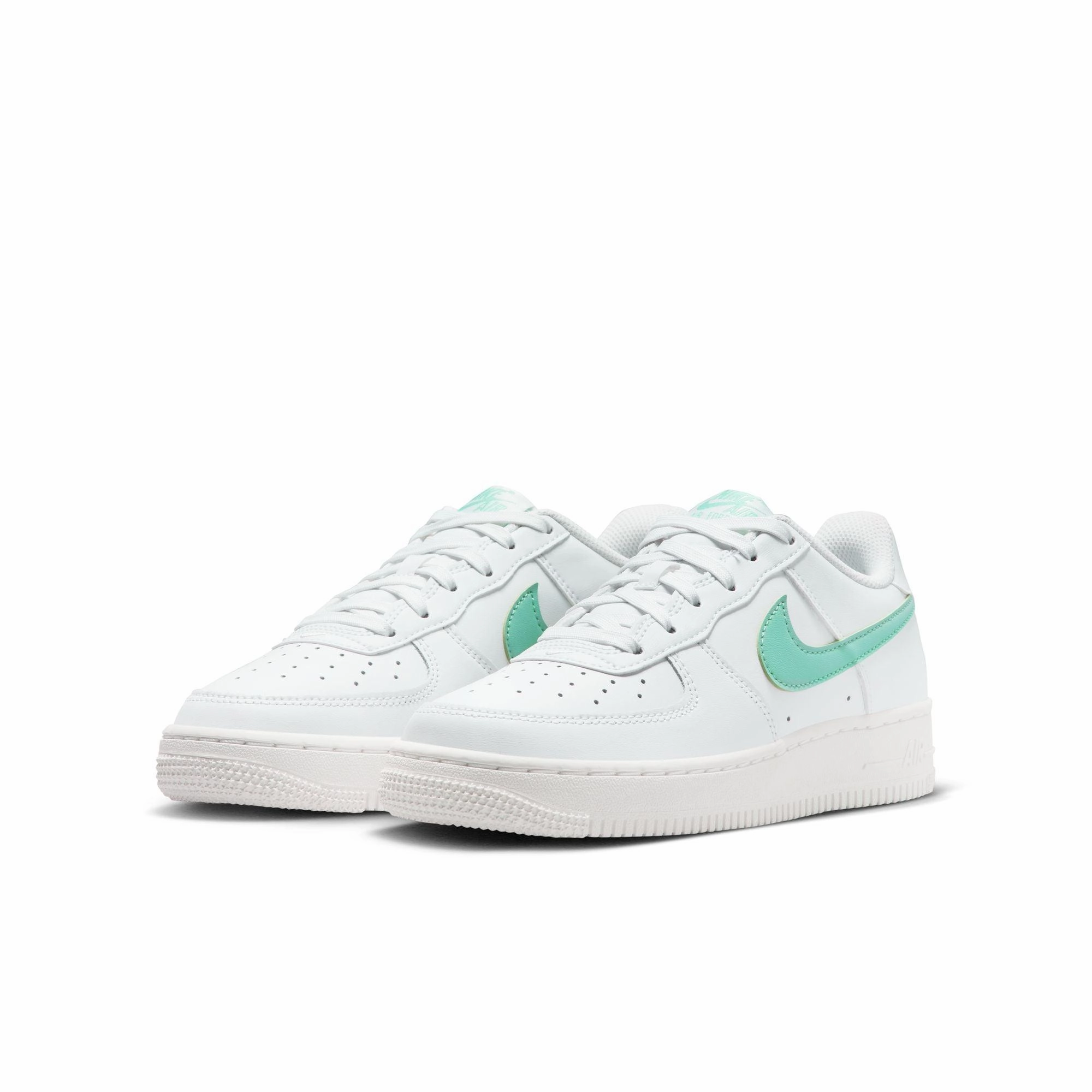 football boots Volleyball Kid's Air Force 1 'White Emerald Rise'