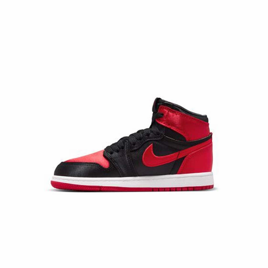 Kid's Air Jordan 1 Retro High OG 'Satin Bred' Impact Dispersion Plate Stylish