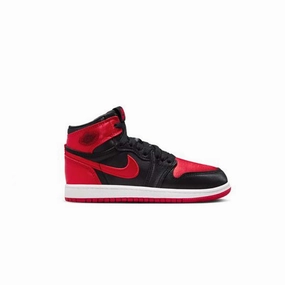 Kid's Air Jordan 1 Retro High OG 'Satin Bred' Superior shock absorption sports accessories