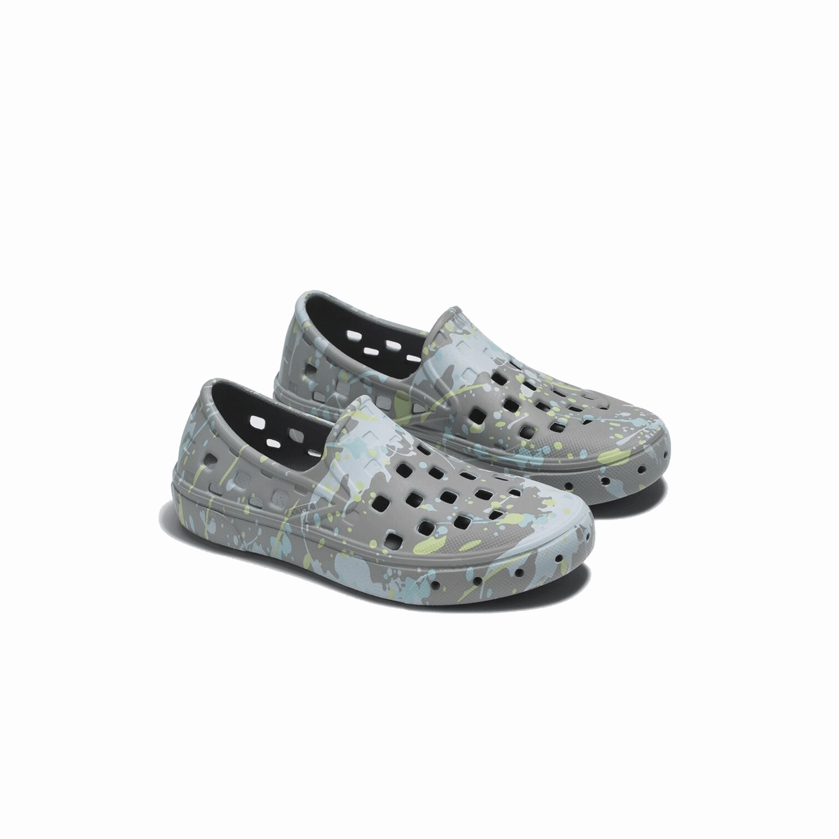 Kid's Slip-On TRK 'Paint Splatter' Casual Utility Impact Step