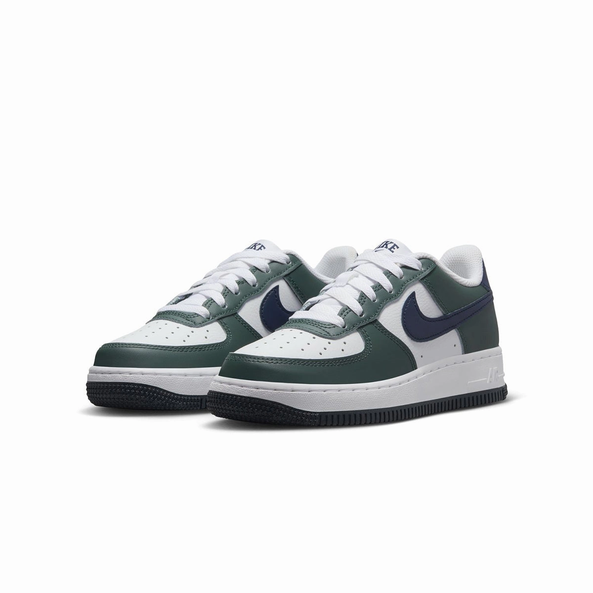 Kids Air Force 1 'Vintage Green' Friction Reduction Lining Slip On Closure
