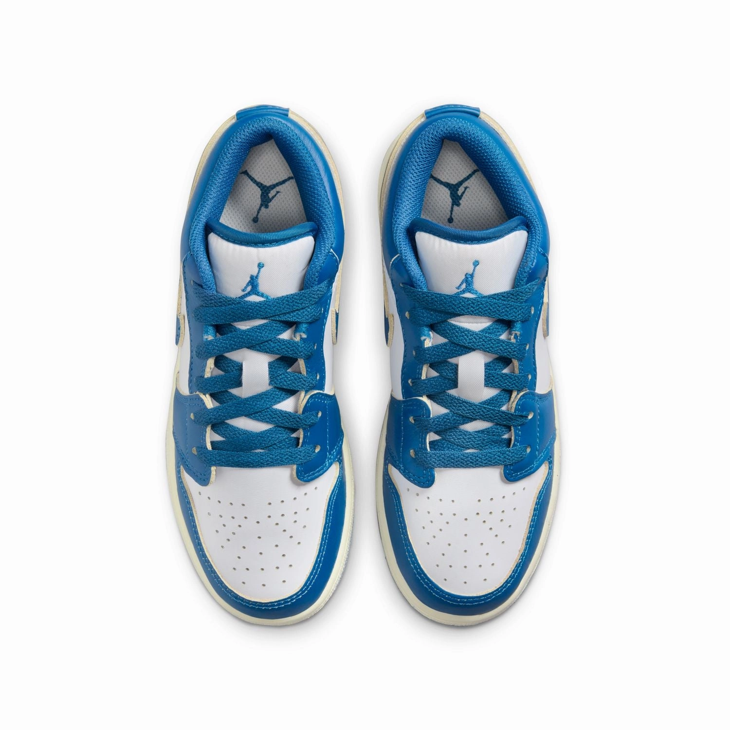 Kids Air Jordan 1 Low SE 'Industrial Blue' equitable cyclists - specific benefits