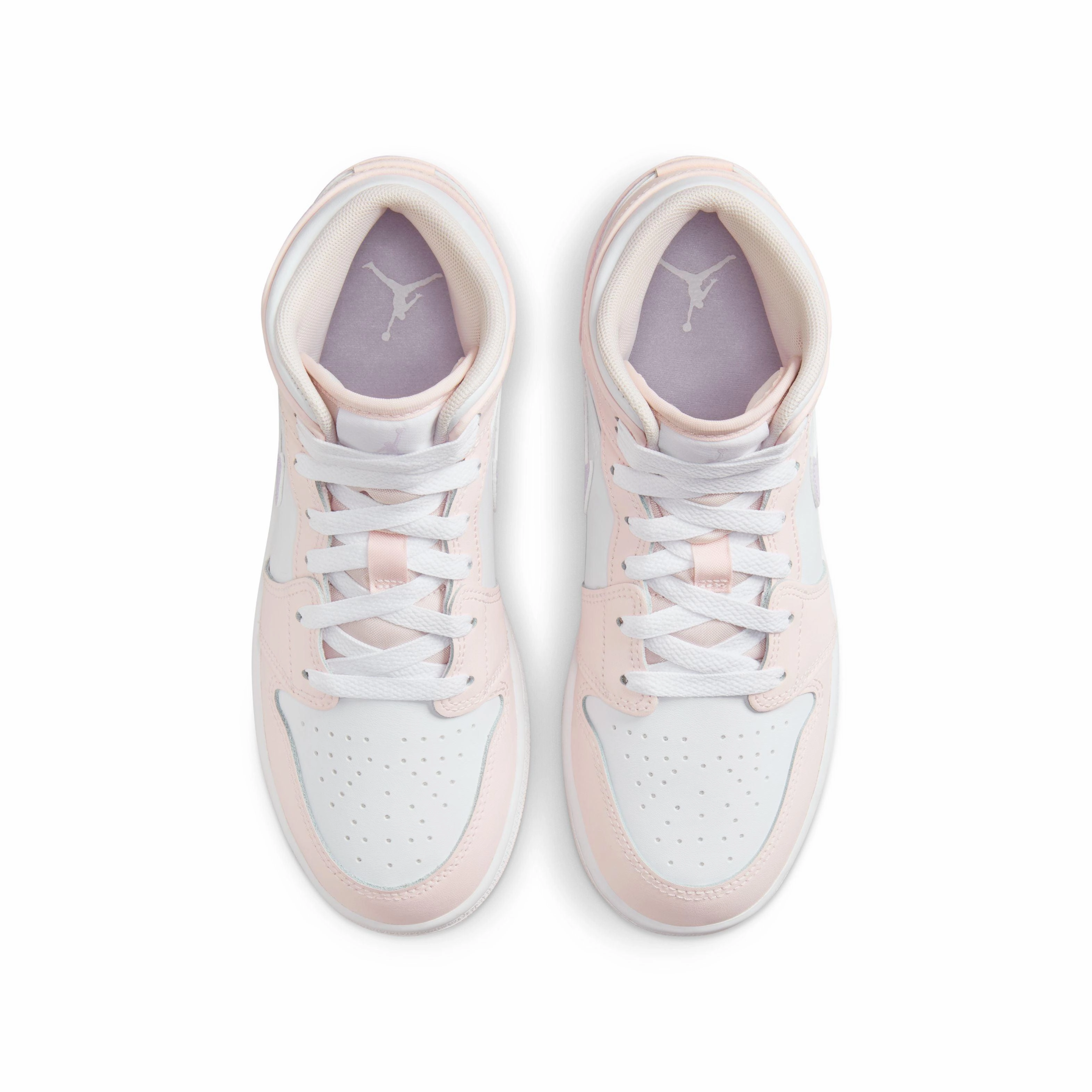 Airflow System least slip-resistant Kids Air Jordan 1 Mid 'Pink Wash'