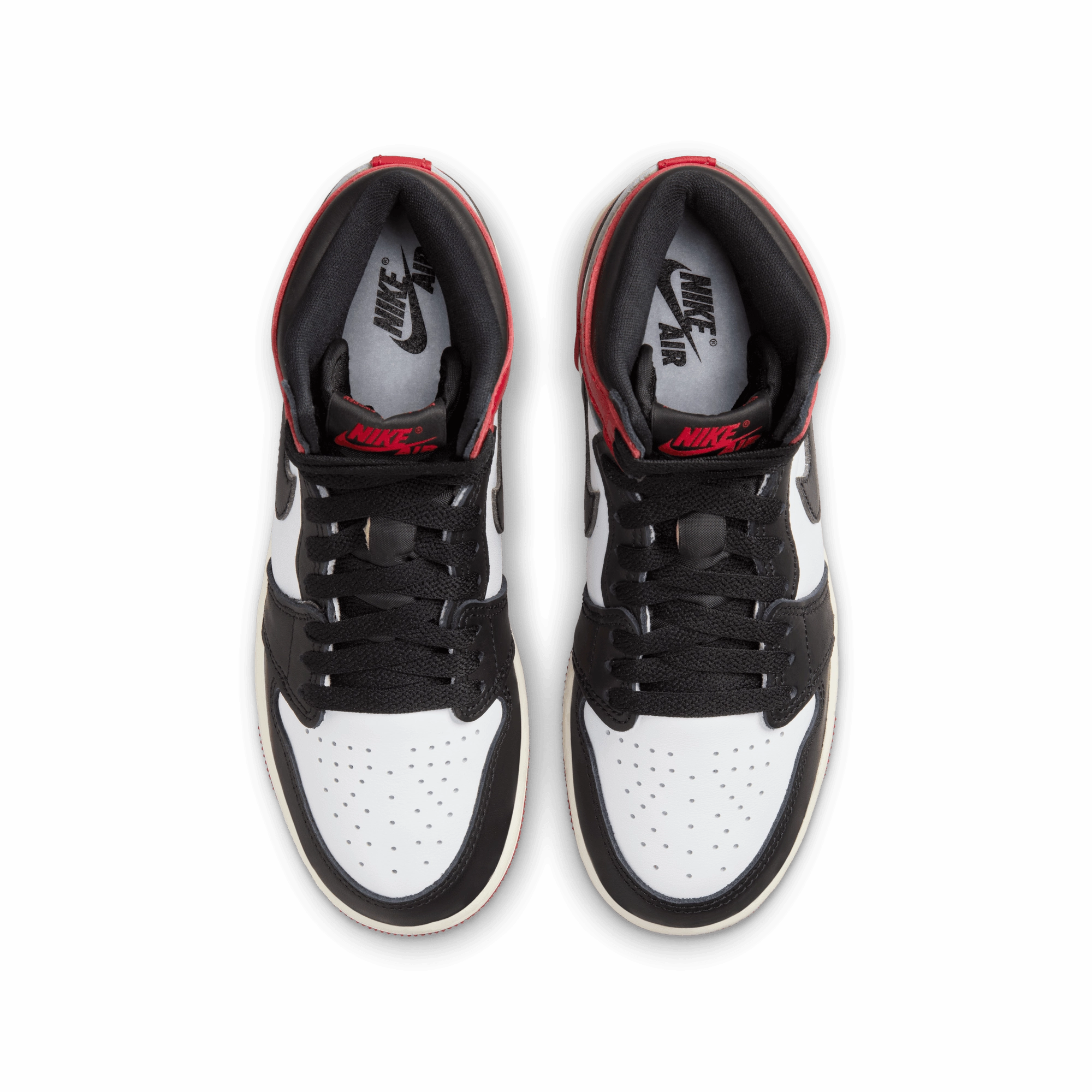 Kids Air Jordan 1 Retro High OG 'Black Toe Reimagined' Biodegradable Components
