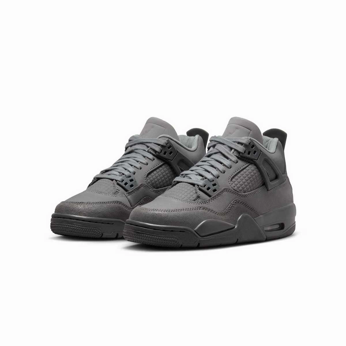 Kids Air Jordan 4 Retro SE 'Wet Cement' Reinforced Arch Plate Shock - absorbing midsole
