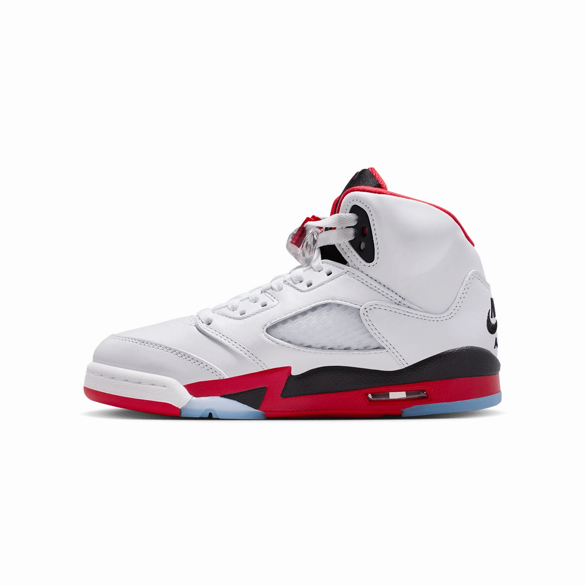 exciting Kids Air Jordan 5 Retro OG 'Fire Red Black Tongue'