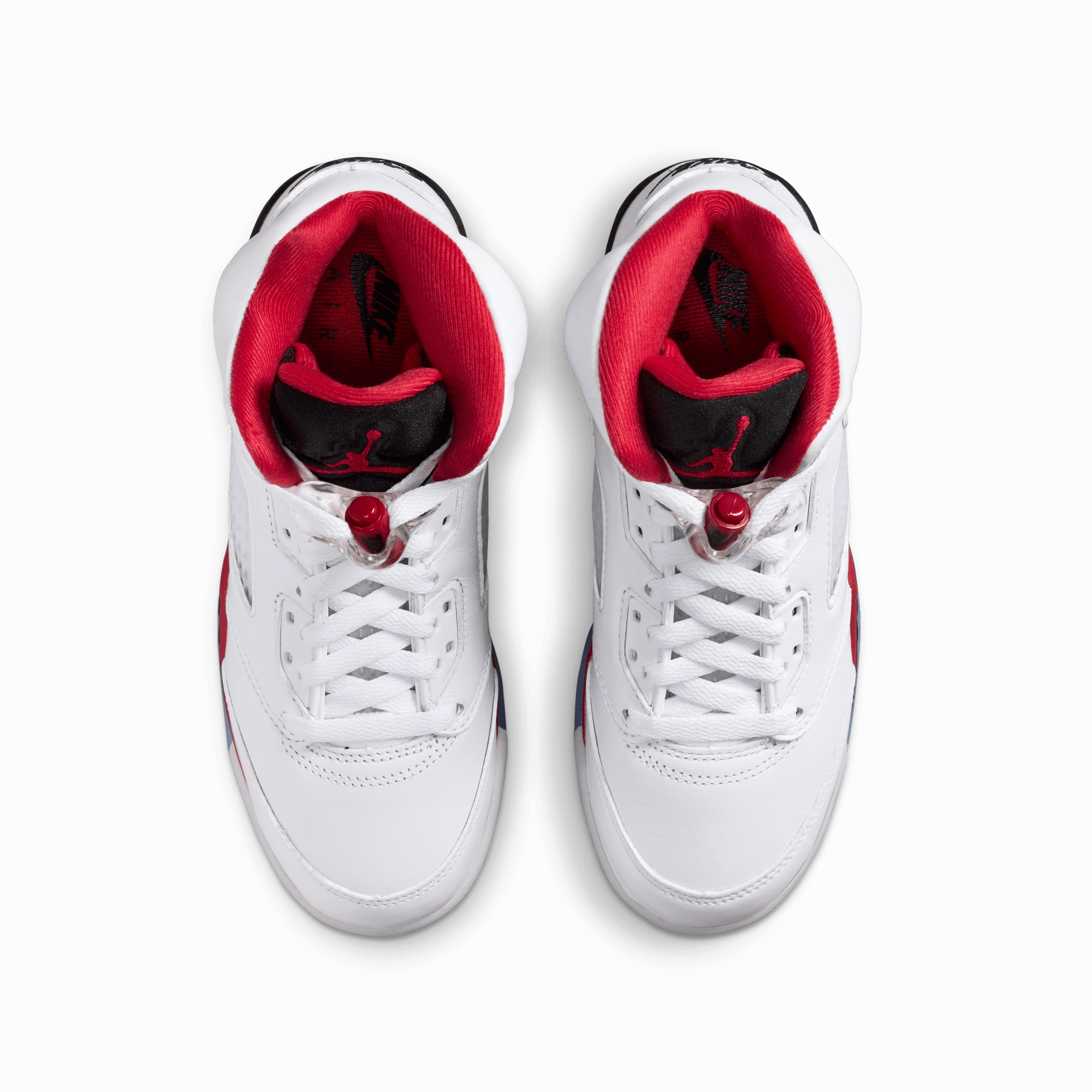 Unique cushioning Kids Air Jordan 5 Retro OG 'Fire Red Black Tongue'