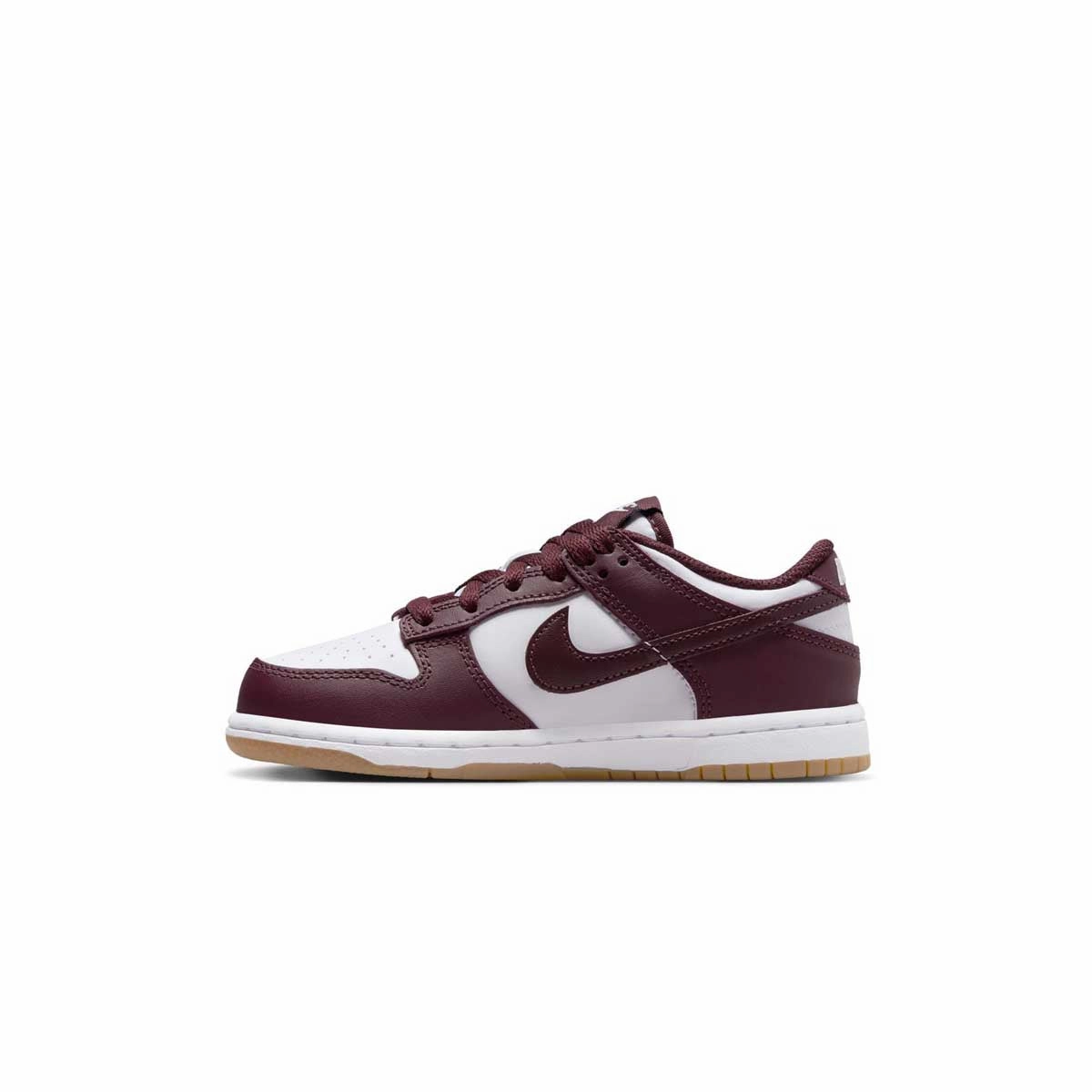 Soft Orthotic Insole Kids Dunk Low 'Burgundy Crush'