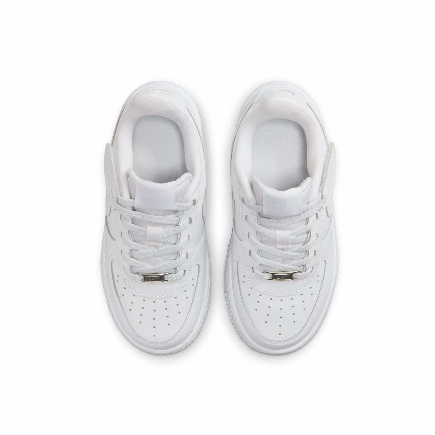 Kids Force 1 Low Easyon 'Triple White' Non Marking Sole