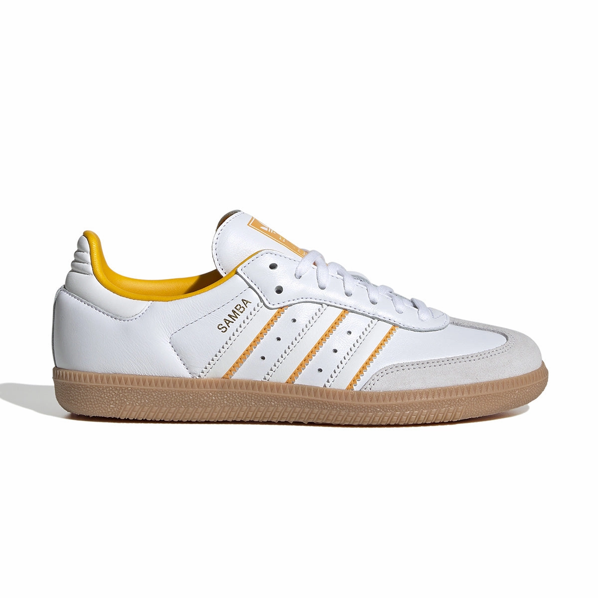 thermal hook - and - loop closure Kids Samba OG 'Crystal White Crew Yellow'