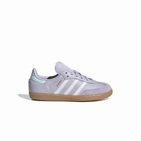 most breathable Refined chic Kids Samba OG 'Silver Dawn White'