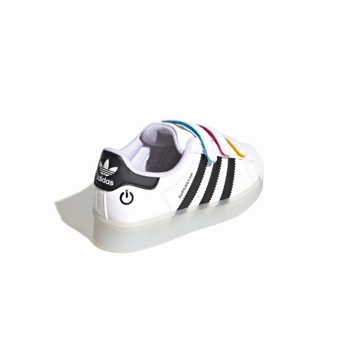 Kids Superstar 360 LED 'Cloud White Core Black' Ergonomic Arch Support