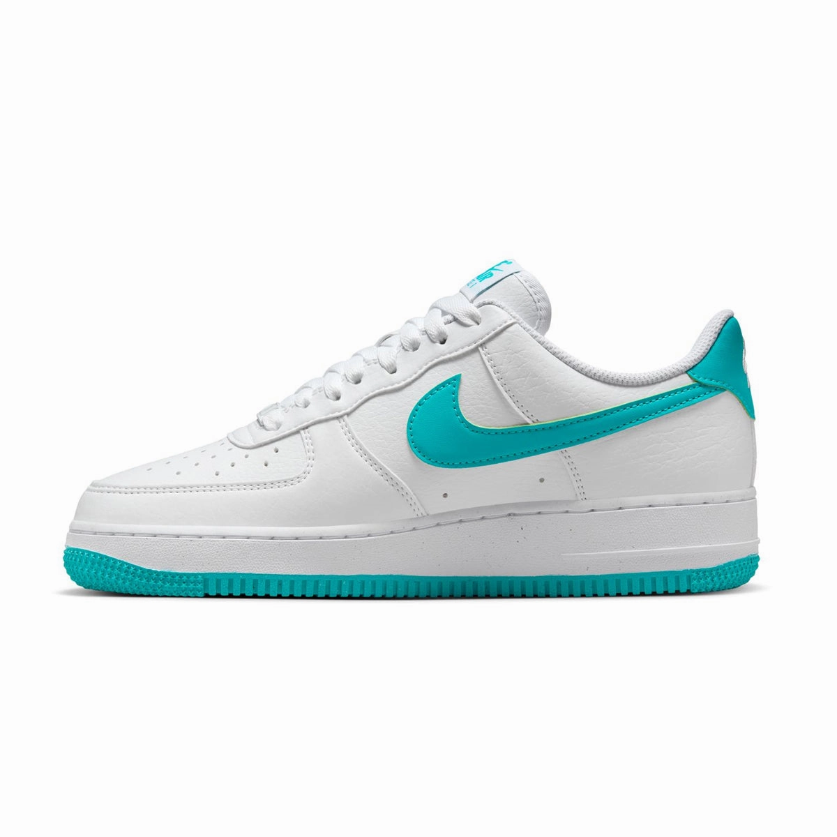 print - style Wmns Air Force 1 '07 Next Nature 'White Clear Jade'