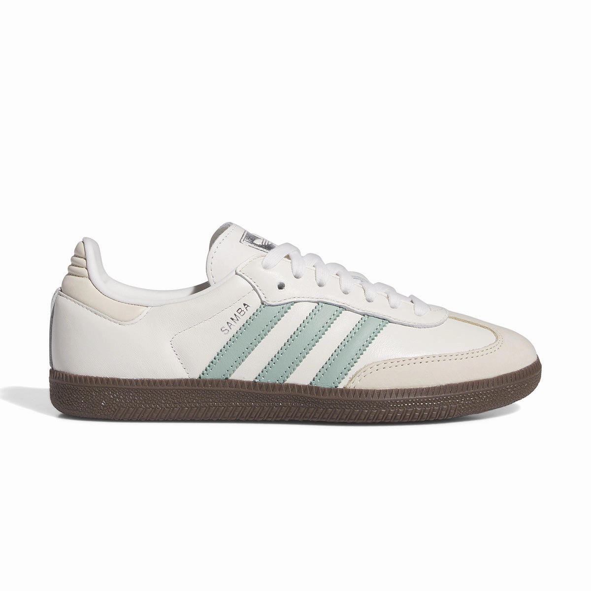carbon fiber shank Wmns Samba OG 'Cloud White Hazy Green'