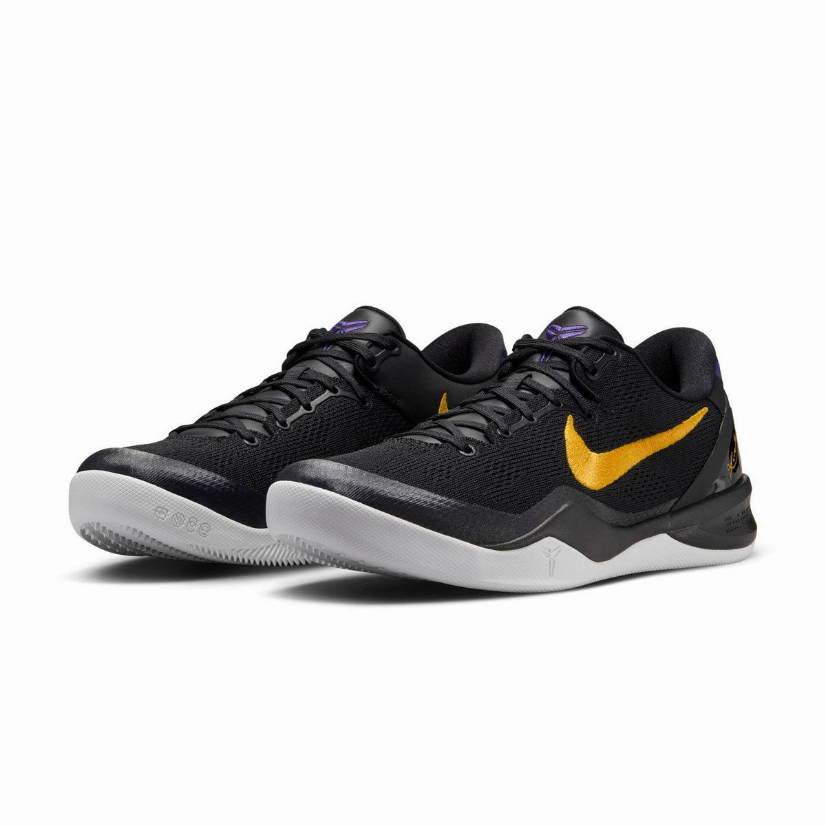 Kobe VIII Protro 'Lakers Away' Ventilation Channel Design Water Resistant Membrane